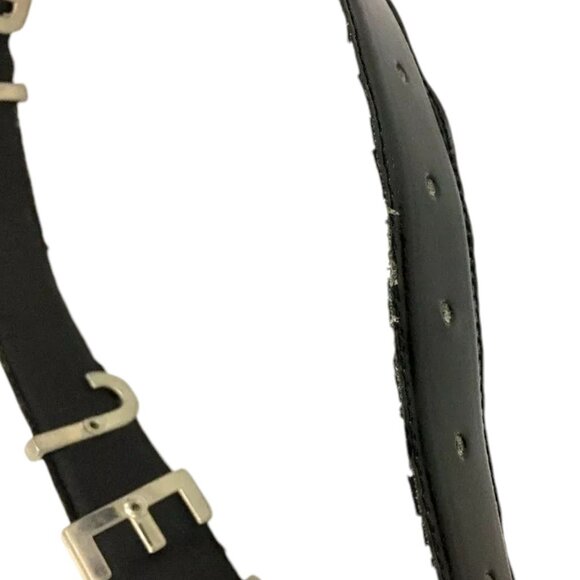 559149AS (S1) Fendi Belt Black Leather main image 11
